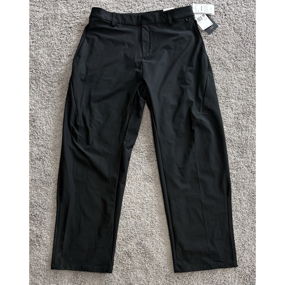 Nike 24.7 PerfectStretch Dri-FIT UV Utility Pants Black HV0377-010 Mens Sz 34x34